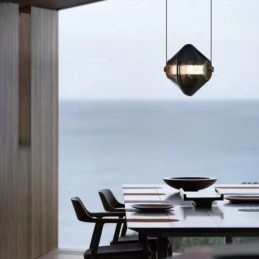 Pendelleuchte, moderne, einfache Einzelglas-Deckenleuchte, kleine Deckenleuchte