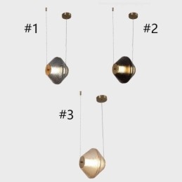 Pendelleuchte, moderne, einfache Einzelglas-Deckenleuchte, kleine Deckenleuchte