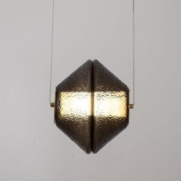 Pendelleuchte, moderne, einfache Einzelglas-Deckenleuchte, kleine Deckenleuchte