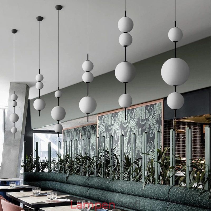 Pendelleuchte Moderne minimalistische Magic Beans Molecule Deckenleuchte
