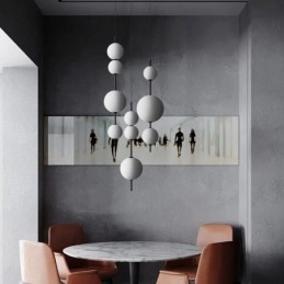 Pendelleuchte Moderne minimalistische Magic Beans Molecule Deckenleuchte