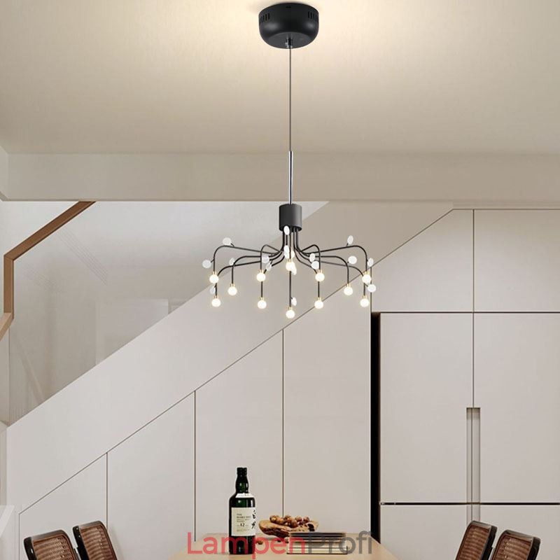 Pendelleuchte Nordic Creative Natural White Deckenleuchte 14 Lichter