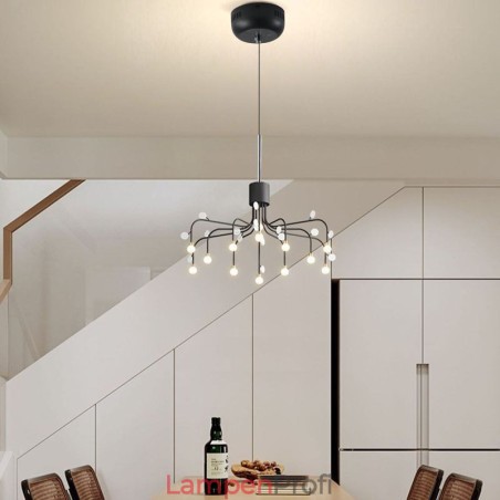 Pendelleuchte Nordic Creative Natural White Deckenleuchte 14 Lichter Pendelleuchte Nordic Creative Natural White Deckenleuchte 14 Lichter