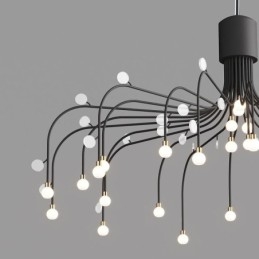 Pendelleuchte Nordic Creative Natural White Deckenleuchte 30 Lichter