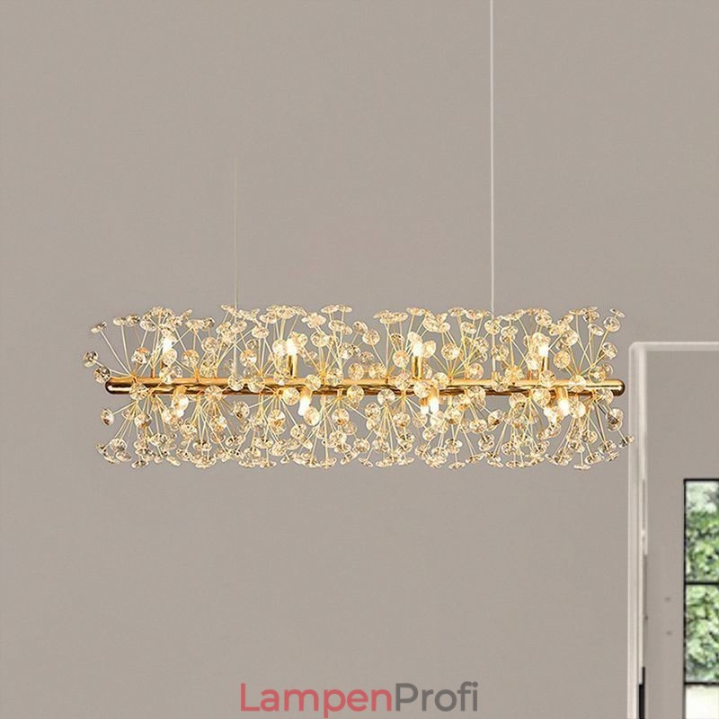 Pendelleuchte Galvanikstreifen Sonnenblume Schmiedeeisen Deckenleuchte