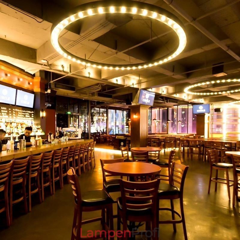 Amerikanische Pendelleuchte Retro Schmiedeeisen Dekoration Deckenleuchte