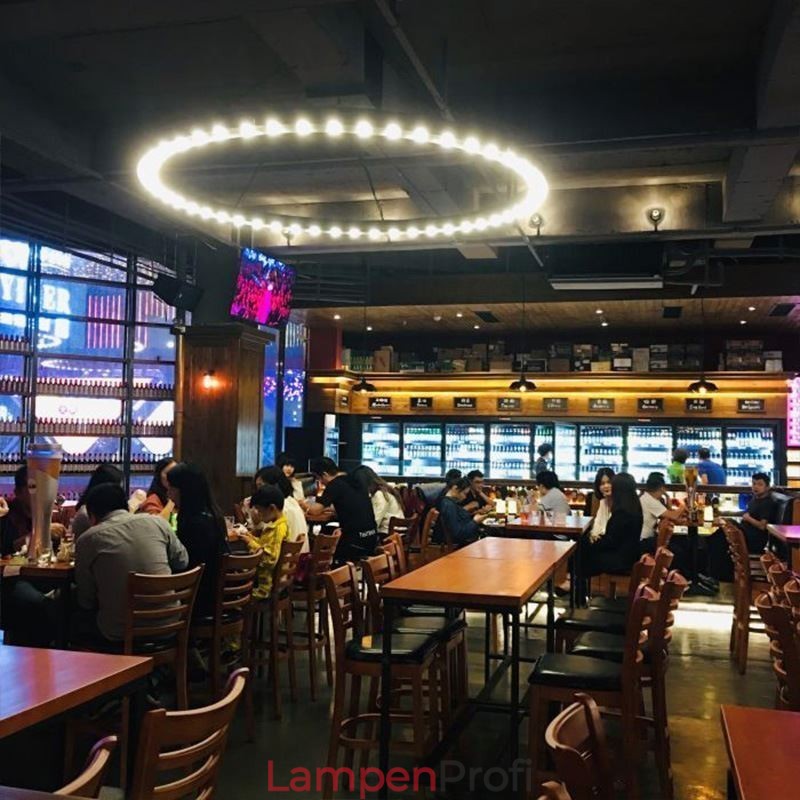 Amerikanische Pendelleuchte Retro Schmiedeeisen Dekoration Deckenleuchte