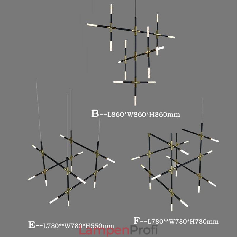 Pendelleuchte Spleißen Warmweiß Kreative Deckenleuchte DIY Kombinationslampe