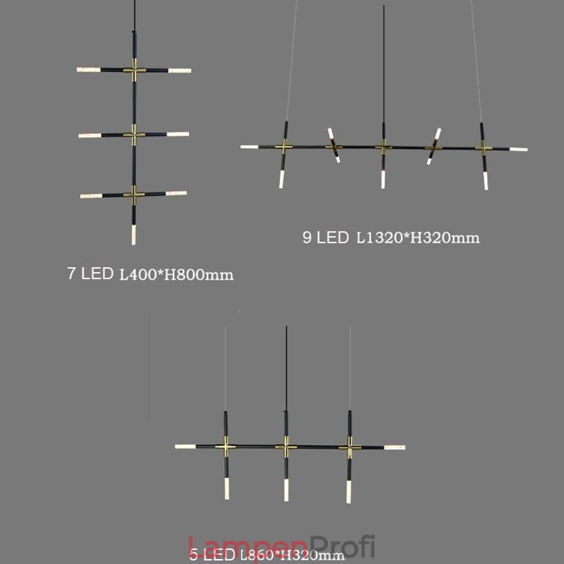Einfache Pendelleuchte Kreatives Spleißen Warmweiß Deckenleuchte DIY Kombinationslampe