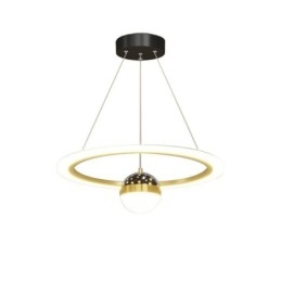 Pendelleuchte Minimalistische Schmiedeeisen Acryl Stern Ring Deckenleuchte