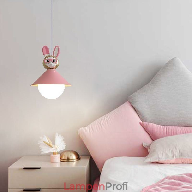 Pendelleuchte Moderne minimalistische G9 Schmiedeeisen Kaninchen Kalb Harz Deckenleuchte