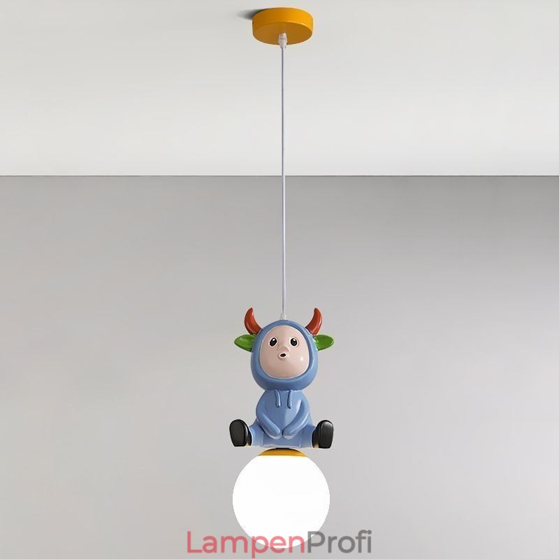 Pendelleuchte Moderne minimalistische G9 Schmiedeeisen Kaninchen Kalb Harz Deckenleuchte