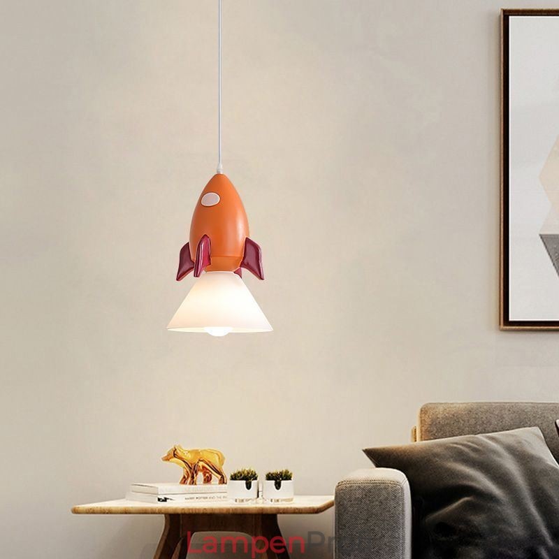 Minimalistische Pendelleuchte Schmiedeeisen Mondlandung Kleine Deckenleuchte