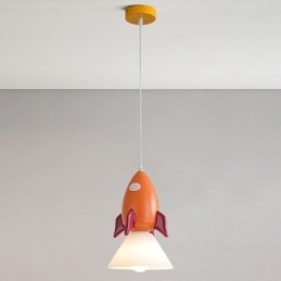 Minimalistische Pendelleuchte Schmiedeeisen Mondlandung Kleine Deckenleuchte