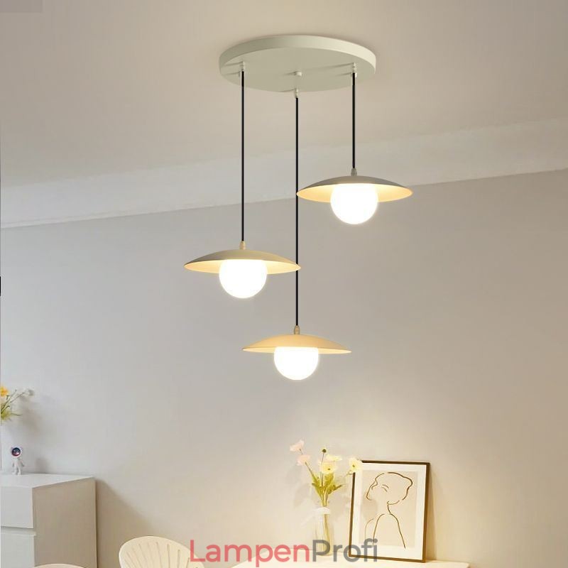 Nordic Pendant Kreative Schmiedeeisen G9 Disc Deckenleuchte