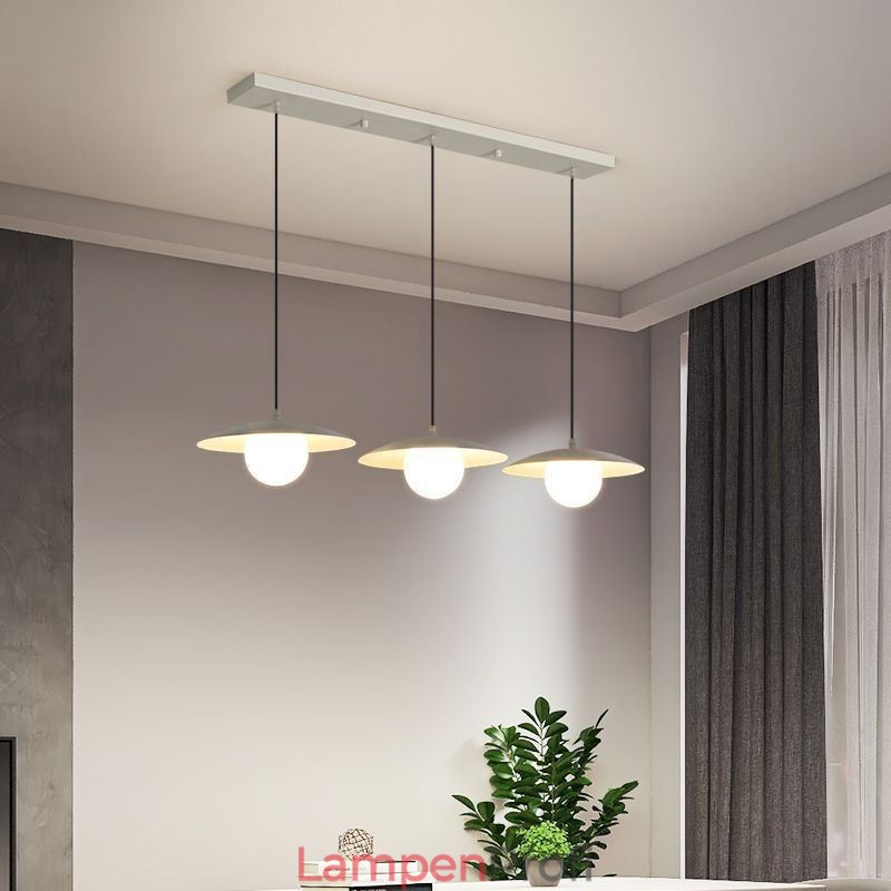 Nordic Pendant Kreative Schmiedeeisen G9 Disc Deckenleuchte