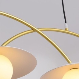 Nordic Pendelleuchte Kreative G9 Schmiedeeisen Welle Deckenleuchte