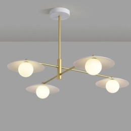 Nordic Pendelleuchte Kreative G9 Schmiedeeisenscheibe Deckenleuchte