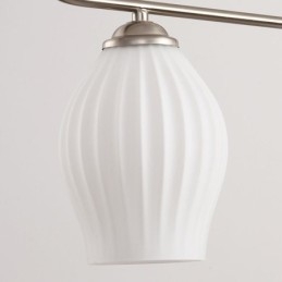 Nordic Pendelleuchte Schmiedeeisen Kreative Staubblatt Deckenleuchte