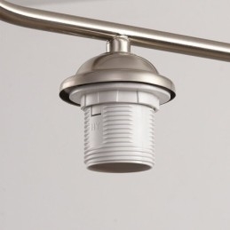 Nordic Pendelleuchte Schmiedeeisen Kreative Staubblatt Deckenleuchte