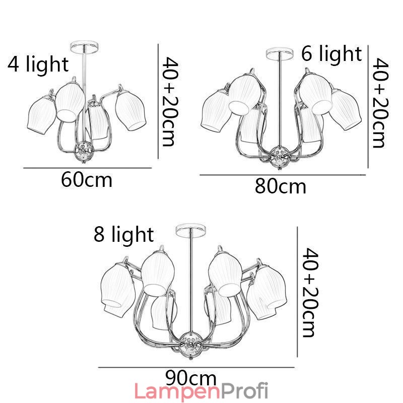 Nordic Pendelleuchte Kreative Schmiedeeisen Kupfer Natürliche Farbe Staubblatt Deckenleuchte