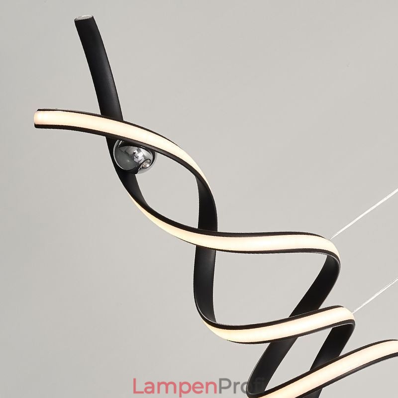 Minimalistische Pendelleuchte Aluminium Art Minimalistische Spiral-Deckenleuchte