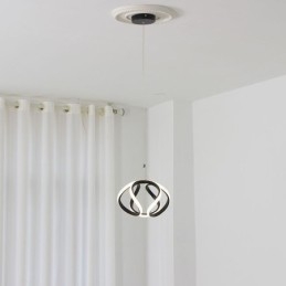 Pendelleuchte Aluminium Art Kleine Kürbis Deckenleuchte