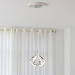 Pendelleuchte Aluminium Art Kleine Kürbis Deckenleuchte