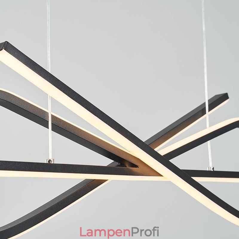 Einfache Pendelleuchte Aluminium Art Bowknot Deckenleuchte
