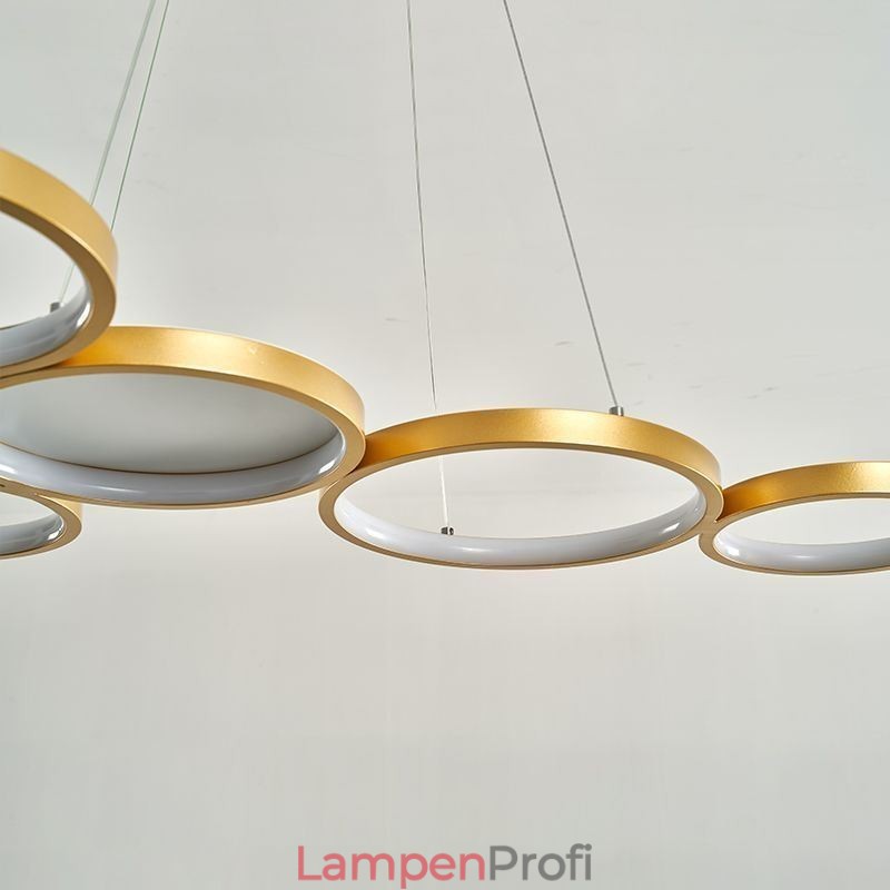 Stilvolle Pendelleuchte Aluminium Art Deckenleuchte