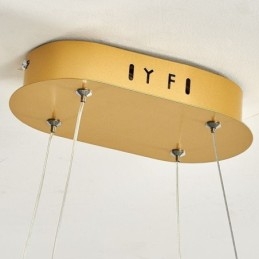 Stilvolle Pendelleuchte Aluminium Art Deckenleuchte