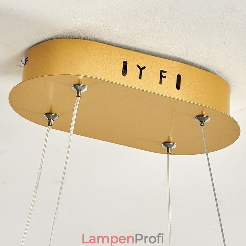 Stilvolle Pendelleuchte Aluminium Art Deckenleuchte