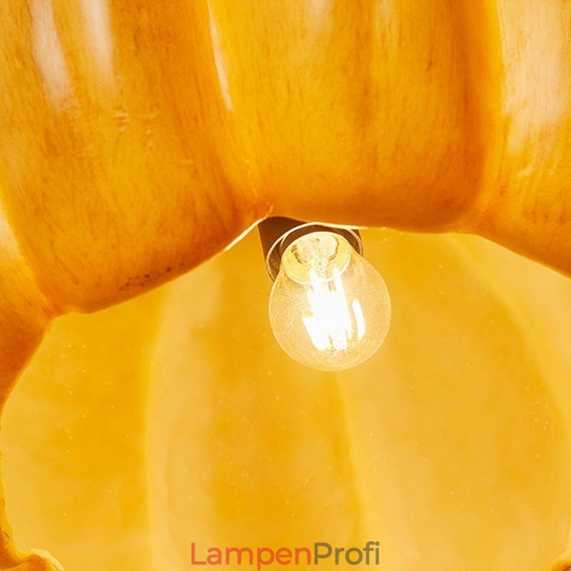 Japanische Retro Kürbis Pendelleuchte Kreative Deckenleuchten