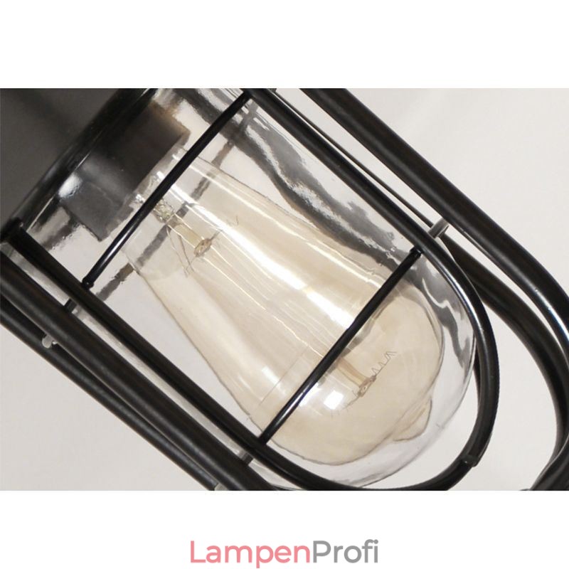 Amerikanischen Retro Outdoor Licht Wasserdicht Vogelkäfig Form Anhänger Licht