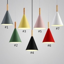 Nordic Macaron Pendelleuchte Einzelkopf Pendelleuchte