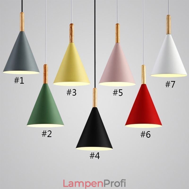 Nordic Macaron Pendelleuchte Einzelkopf Pendelleuchte