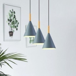 Nordic Macaron Pendelleuchte Einzelkopf Pendelleuchte