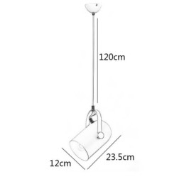 Nordische bunte Pendelleuchte Macaron Einzelkopf Pendelleuchte