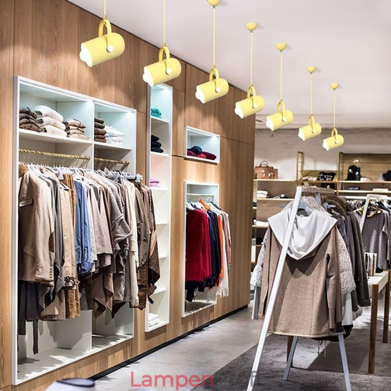 Nordische bunte Pendelleuchte Macaron Einzelkopf Pendelleuchte