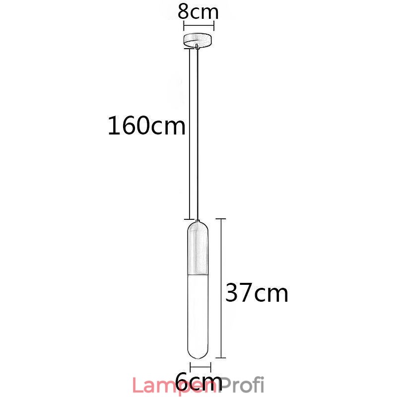 Moderne mattierte Pendelleuchte Gebürstete Pendelleuchte
