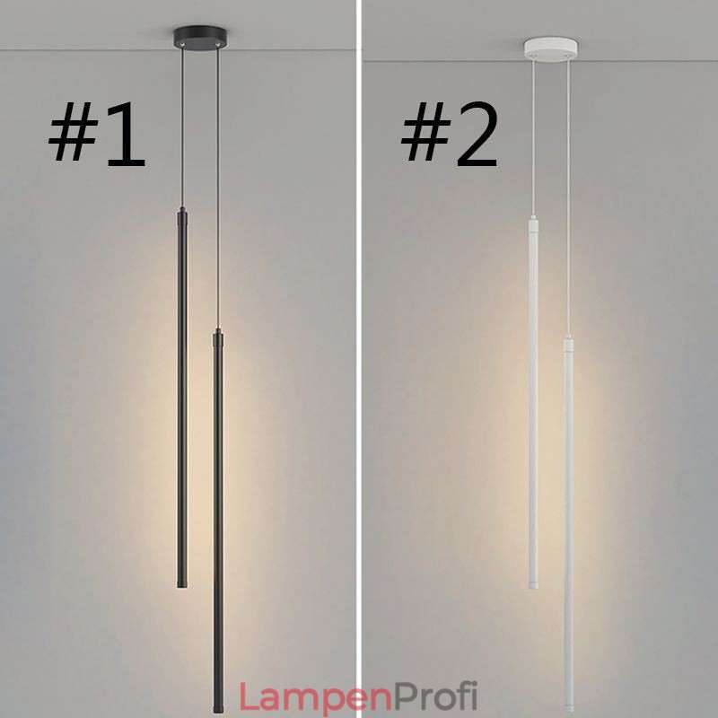 Pendelleuchte Nordic Long Tube Hängelampe Insel