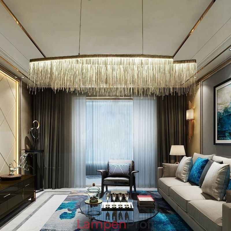 Moderne Pendelleuchte Kreative Quaste Hängelampe Cafe