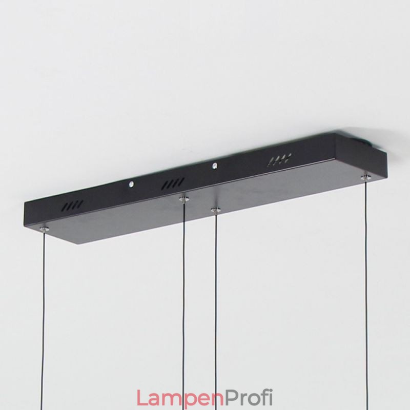 Moderne Pendelleuchte Acryl Schwarz Kronleuchter