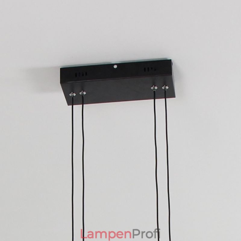 Moderner Rahmen Pendelleuchte Acryl Schwarz Kronleuchter