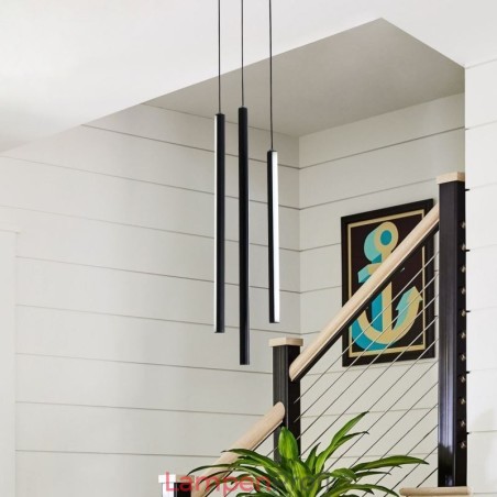 Moderne Kronleuchter Lange Streifen Pendelleuchte Duplex Gebäude Moderne Kronleuchter Lange Streifen Pendelleuchte Duplex Gebäude