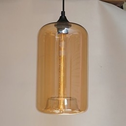 Flaschendesign Pendelleuchte 1 Licht Minimalistische Eisenmalerei