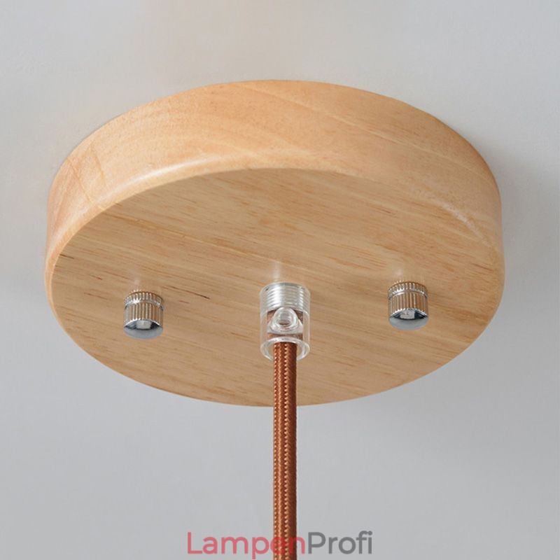 Japanische Holz Pendelleuchte Glas Laterne Hängeleuchte