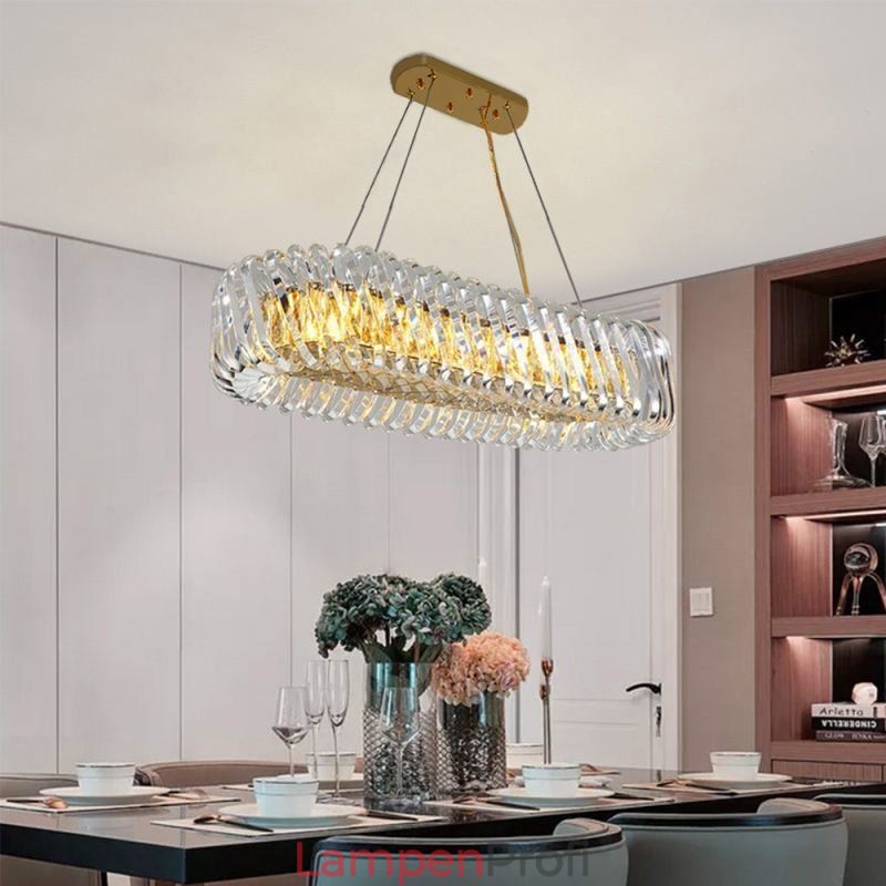Luxus Glas Pendelleuchte Kronleuchter im europäischen Stil