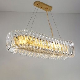 Luxus Glas Pendelleuchte Kronleuchter im europäischen Stil