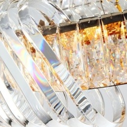 Luxus Glas Pendelleuchte Kronleuchter im europäischen Stil